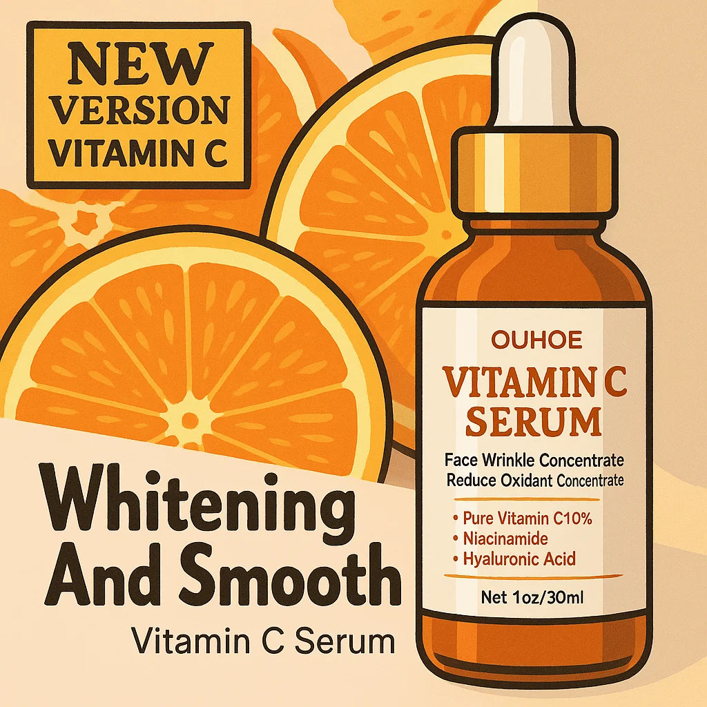 Vitamin C Face Serum  Anti Aging, Wrinkle Remover, Lifting & Firming Essence for Brightening and Hydrating Skin
