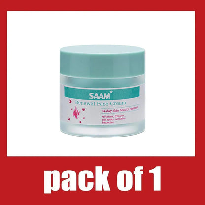 SAAM Face Renewal Cream 50g  Hydrating, Firming & Anti-Aging Skincare