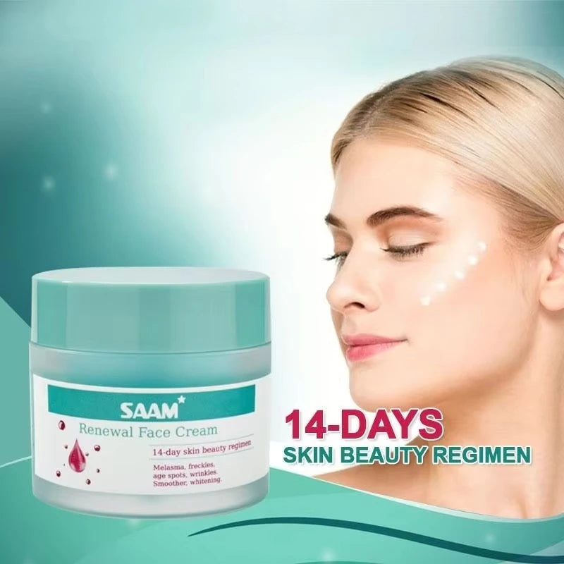 SAAM Face Renewal Cream 50g  Hydrating, Firming & Anti-Aging Skincare