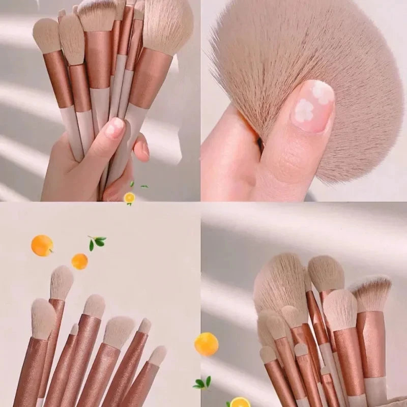 Makeup Brushes Set Eyeshadow, Foundation, Powder & Blush Cosmetic Brushes for Women
