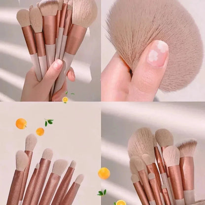 Makeup Brushes Set Eyeshadow, Foundation, Powder & Blush Cosmetic Brushes for Women