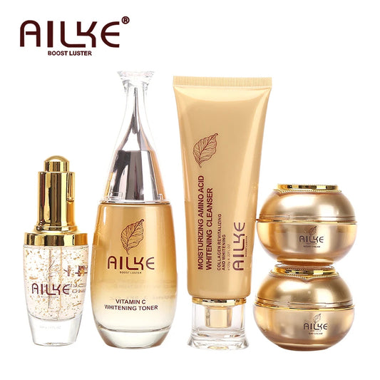 AILKE Women’s Facial Skincare Set Deep Moisturizing, Brightening & Anti-Aging Night Cream Collection