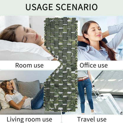 Natural Jade Face & Eye Mask Hot & Cold Stone Therapy for Relaxing Facial Massage & Skincare