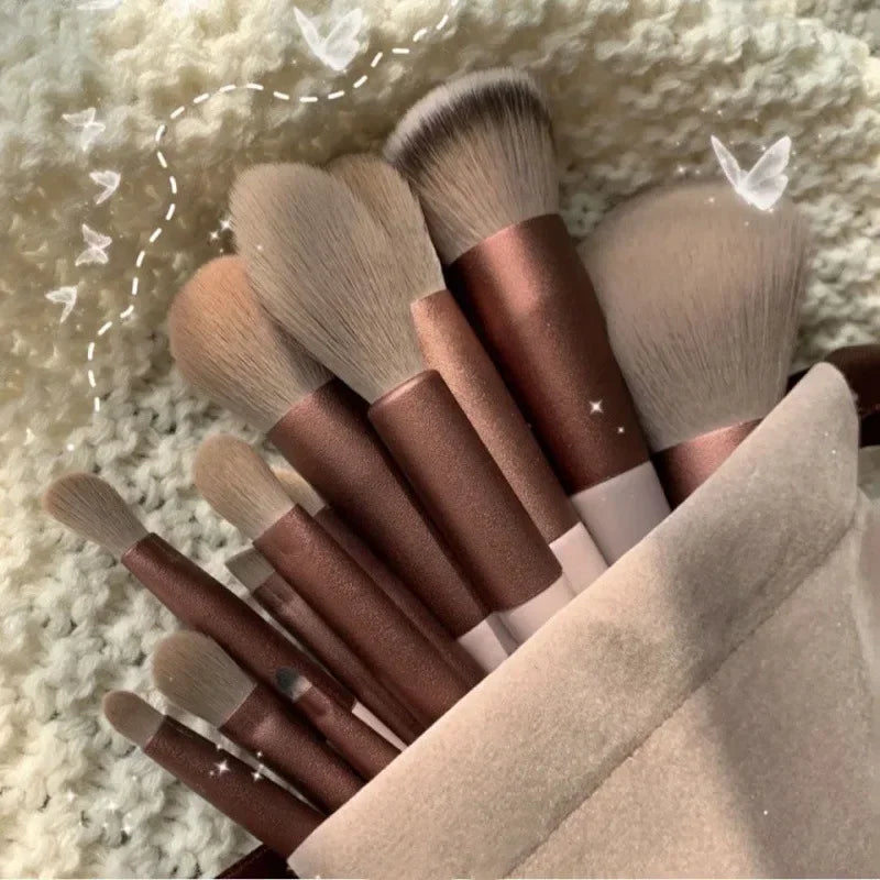 Makeup Brushes Set Eyeshadow, Foundation, Powder & Blush Cosmetic Brushes for Women