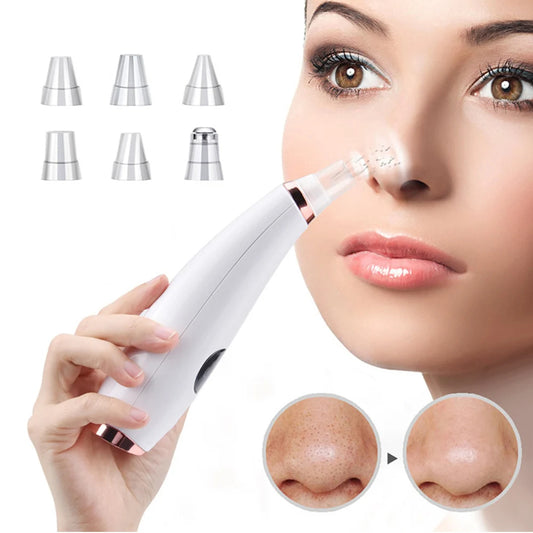 Blackhead Remover Vacuum  Electric Pore Cleaner, Acne & Black Spot Removal Facial Tool