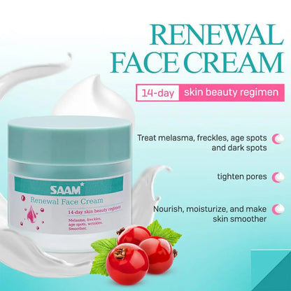 SAAM Face Renewal Cream 50g  Hydrating, Firming & Anti-Aging Skincare