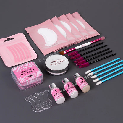Damman Professional Lash Lift Kit  Long Lasting Eyelash Perm & Curling Set for Salon or Home Use
