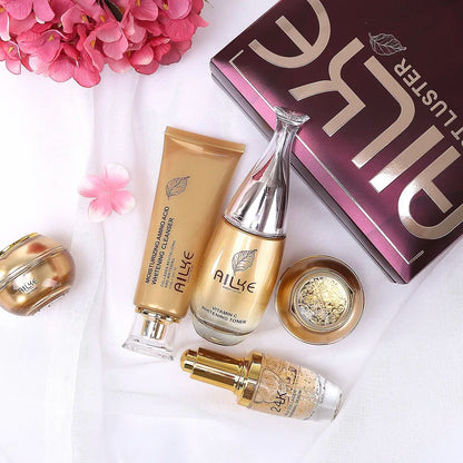 AILKE Women’s Facial Skincare Set  Deep Moisturizing, Brightening & Anti-Aging Night Cream Collection