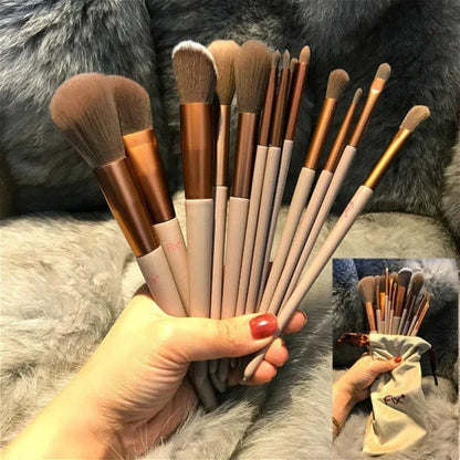Makeup Brushes Set Eyeshadow, Foundation, Powder & Blush Cosmetic Brushes for Women