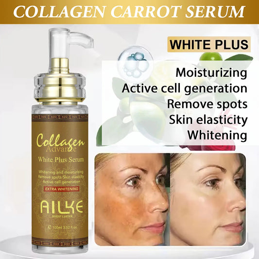 AILKE Collagen 5 in 1 Skin Care Set  Moisturizing, Whitening, Anti Aging & Freckle Removal Face Kit for Glowing Skin
