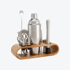 Stainless Steel Bar– Cocktail Shaker & Accessories